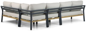 Hoek loungeset 6 personen Aluminium Grijs  Santika Furniture Santika