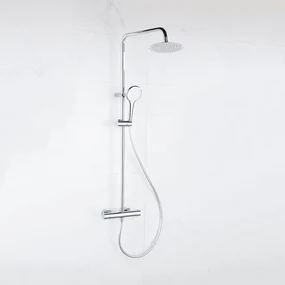 Adema Sparkle 2.0 regendoucheset - thermostaat hoofddouche - 20cm - handdouche - 3 standen - chroom SW773195