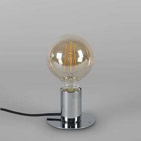 Moderne tafellamp chroom - Facil