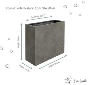 Grigio Room Divider Natural Concrete