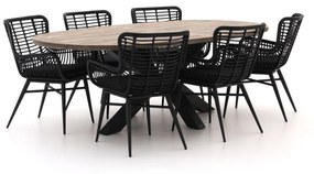Diningset Intenso | 6 personen | Tuinset teakhout | 7-delig | Kees Smit Tuinmeubelen