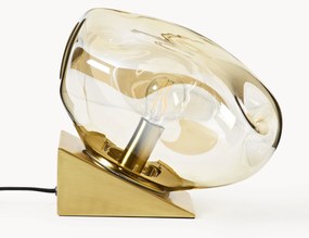 Kleine tafellamp Amora van glas