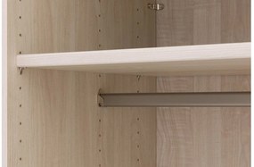 Goossens Kledingkast Riviera, Slaapkamerkast 250 cm breed, 217 cm hoog, 3 schuifdeuren
