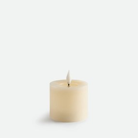 Ledkaars, van was, hoogte 9,5 cm, CASPAR