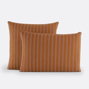 Kussensloop van katoensatijn Georgio