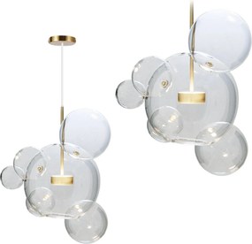 Plafondlamp Hangende Glazen Bollen APP650-CP