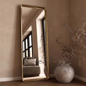 Kare Design Vincenza Grote Spiegel Messing 73x203 Cm - 73x203cm