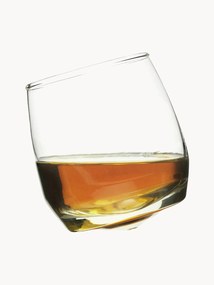 Whiskyglazen Rocking met ronde bodem, 6 stuks