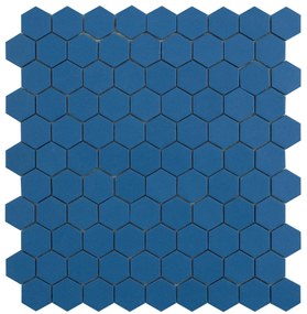 By Goof hexagon mozaïek blauw 30x30