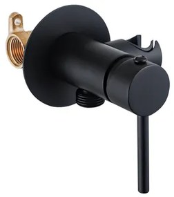 Fortifura Calvi Mengkraan Bidet - met handdouchehouder - mat zwart SW1236929