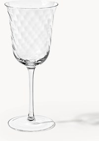 Mondgeblazen wijnglazen Swirl, 4-delig