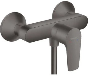 Hansgrohe Talis E douchekraan met koppelingen brushed black chroom 71760340