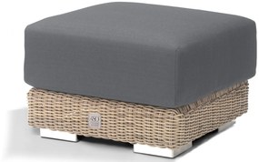 4 Seasons Outdoor Kingston footstool, pure  Voetenbank     weerbestendig