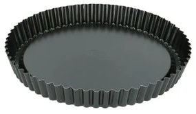 Vlaaivorm, metaal,Ø 28 cm