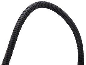 Design wandlamp zwart 18,5 cm incl. LED met dimmer - Tableau