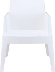 Garden Impressions Box tuinstoel the original wit - 4 stuks