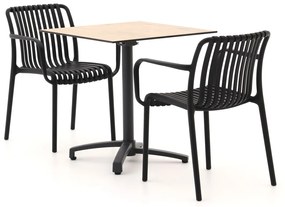 Forza Cali/Canzo 70cm dining tuinset 3-delig stapelbaar