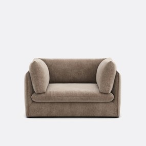 Fauteuil XL in mêlee stof Malo