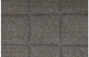 Goossens Basic Eetkamerstoel Jari grijs stof leuning, modern design