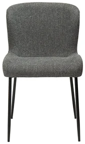 Dan-Form Glam Luxe Eetkamerstoel Boucle Grijs