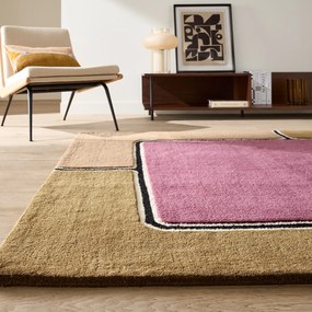 Vloerkleed in wol, Biaco