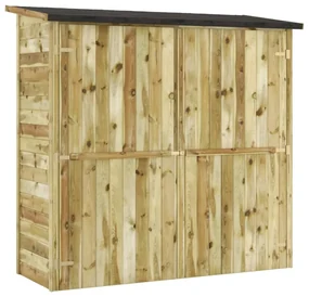 vidaXL Tuinschuur 182x76x175 cm geïmpregneerd grenenhout