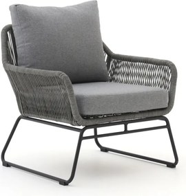 Lounge tuinstoel | Intenso Isorella | Rope (touw) | Grijs | Kees Smit Tuinmeubelen
