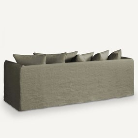 Bankhoes in stonewashed dik linnen Neo Chiquito