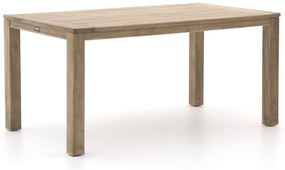Tuin eettafel ROUGH | Rechthoekig  | Tuintafel Teakhout | 160x90cm | 4 personen | Kees Smit Tuinmeubelen