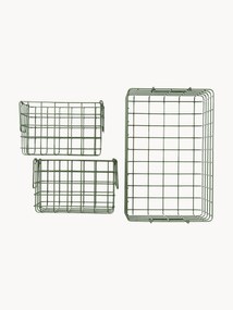 Metalen opbergmanden The Baskets, set van 3