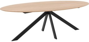 Goossens Excellent Eettafel Uniek, Ovaal 240 x 120 cm
