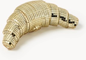 Glinsterend decoratief object Disco Croissant
