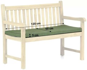 Lifestyle Garden Furniture Bankkussen Forest Green Textiel Groen