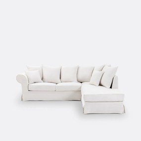 Hoekslaapbank Comfort Bultex® linnen, Adelia