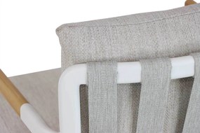Chaise Loungeset  Aluminium Wit Coco Avellino