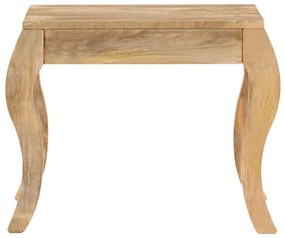 vidaXL Bijzettafel 45x45x40 cm massief mangohout