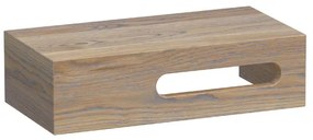 BRAUER Smooth Fonteinonderkast - 40x10x20cm - handdoek opening rechts - hout - Vintage oak 10083RVOG