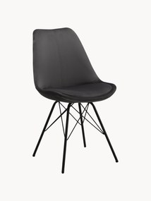 Fluwelen stoelen Eris, 2 stuks