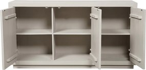 Starfurn Brussel Robuust Dressoir Beige Hout 150 Cm - 150x45x80cm.