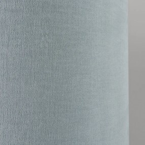 Hanglamp zwart met kap 35 cm lichtblauw verstelbaar - Blitz