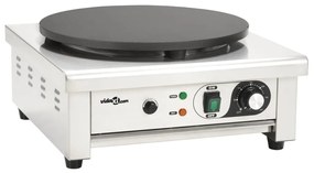 vidaXL Elektrische crêpemaker met lekbakje 40 cm 3000 W