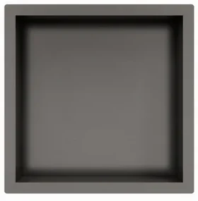 Fortifura Galeria Inbouwnis - 30x30x10cm - Geborsteld Gunmetal PVD