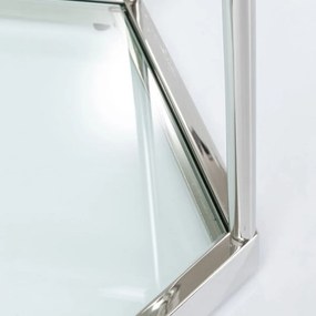 Kare Design Comb Silver Zeshoekige Bijzettafel Zilver 45 Cm - 55 X 48cm.