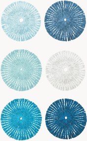 Handgemaakte placemats Tovaglietta, 6-delig