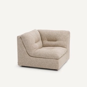 Modulaire 90° hoek in katoenmix, GIULIANO