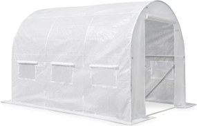 Folietunnel voor groeiende planten 2x3.5m wit Garden Point