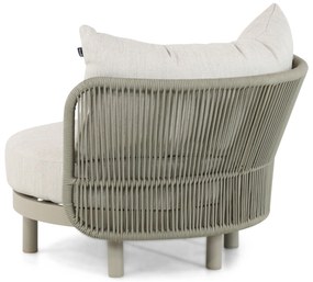 Tuinstoel Aluminium/rope Taupe-naturel-bruin Hartman Bjorn