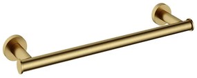 Hotbath &More handdoekhouder 34cm geborsteld messing PVD