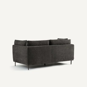 2-zits bank, chenille fluweel, Botero