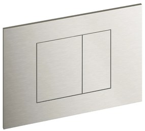 Hotbath Bas drukplaat voor Geberit UP320/UP720/TECE nikkel geborsteld